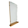 Mirror with wooden shelf, 1960s, vintage