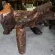 Rare fauteuil en racine d'arbre