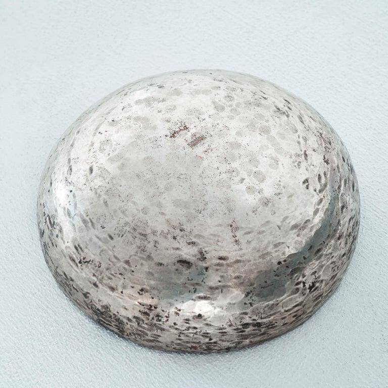 Renato Vanzelli, coupe martelée et émaillée années 1960