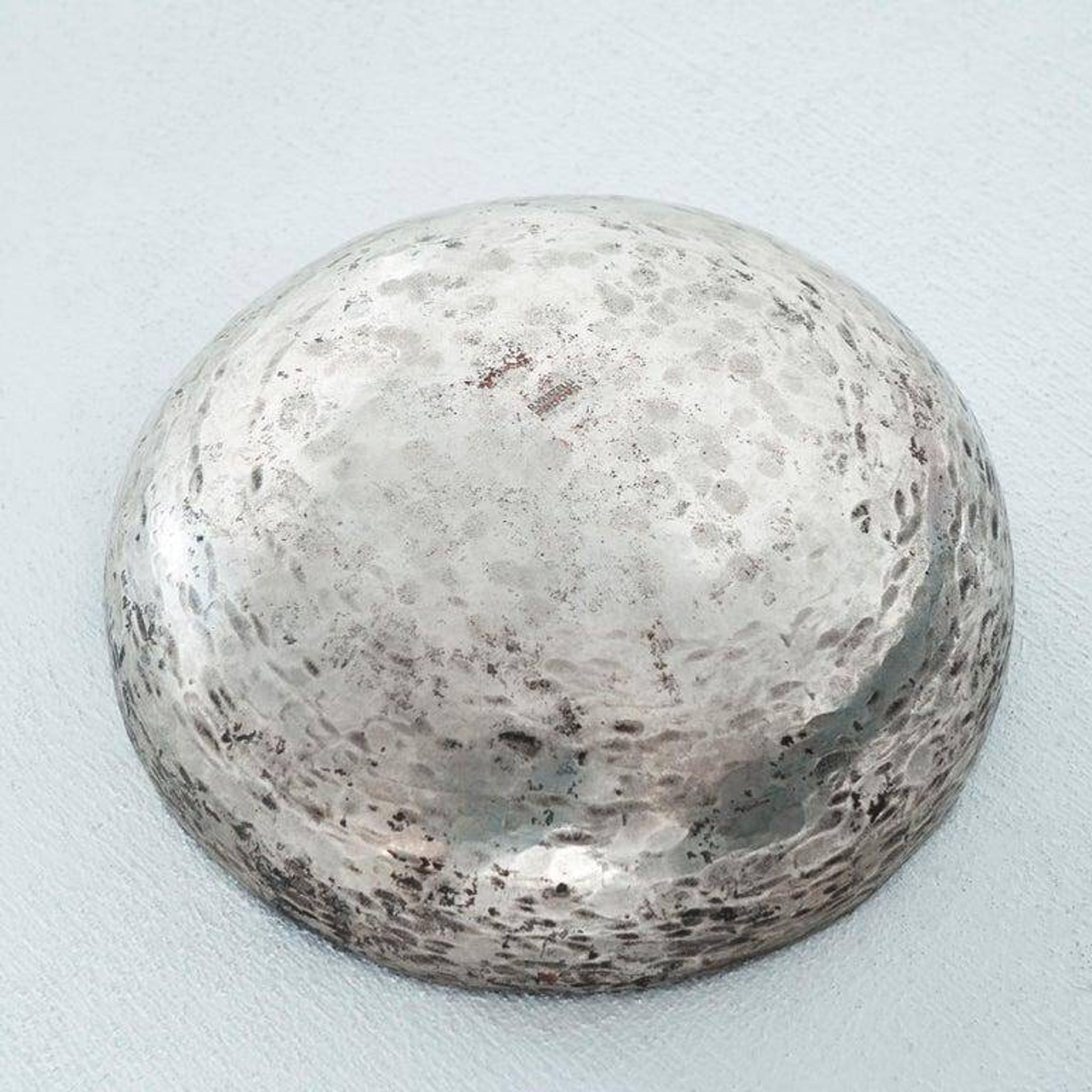Renato Vanzelli, coupe martelée et émaillée années 1960