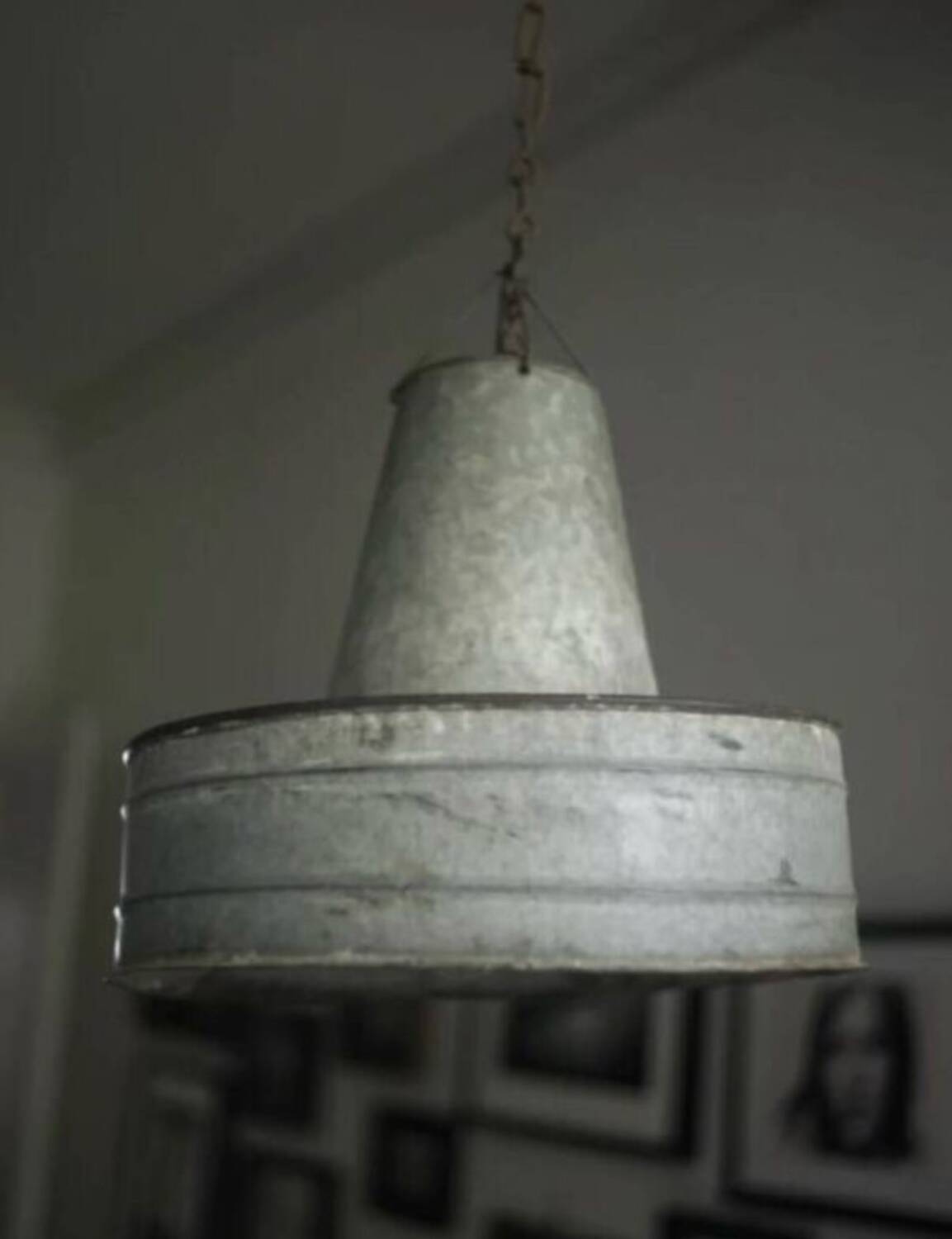 Indian workshop light fixture 1960