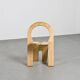 Vintage folding chair by Roger Tallon, Sentou circa 1978