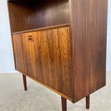 Danish Retro Vintage Bookcase in Rosewood 1960s