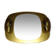 Light mirror in bronze tinted curved smoked glass