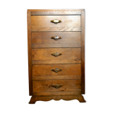 Art deco 5-drawer chiffonier 30-40 years