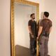 Large mirror 19th century