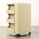 Bieffeplast Boby trolley by Joe Colombo, plastic, 1970s original