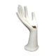 Vintage white hand vase