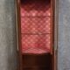 Antique Louis XV style display cabinet, in richly inlaid rosewood