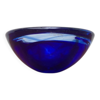 Vintage Swedish glass bowl by Kosta Boda