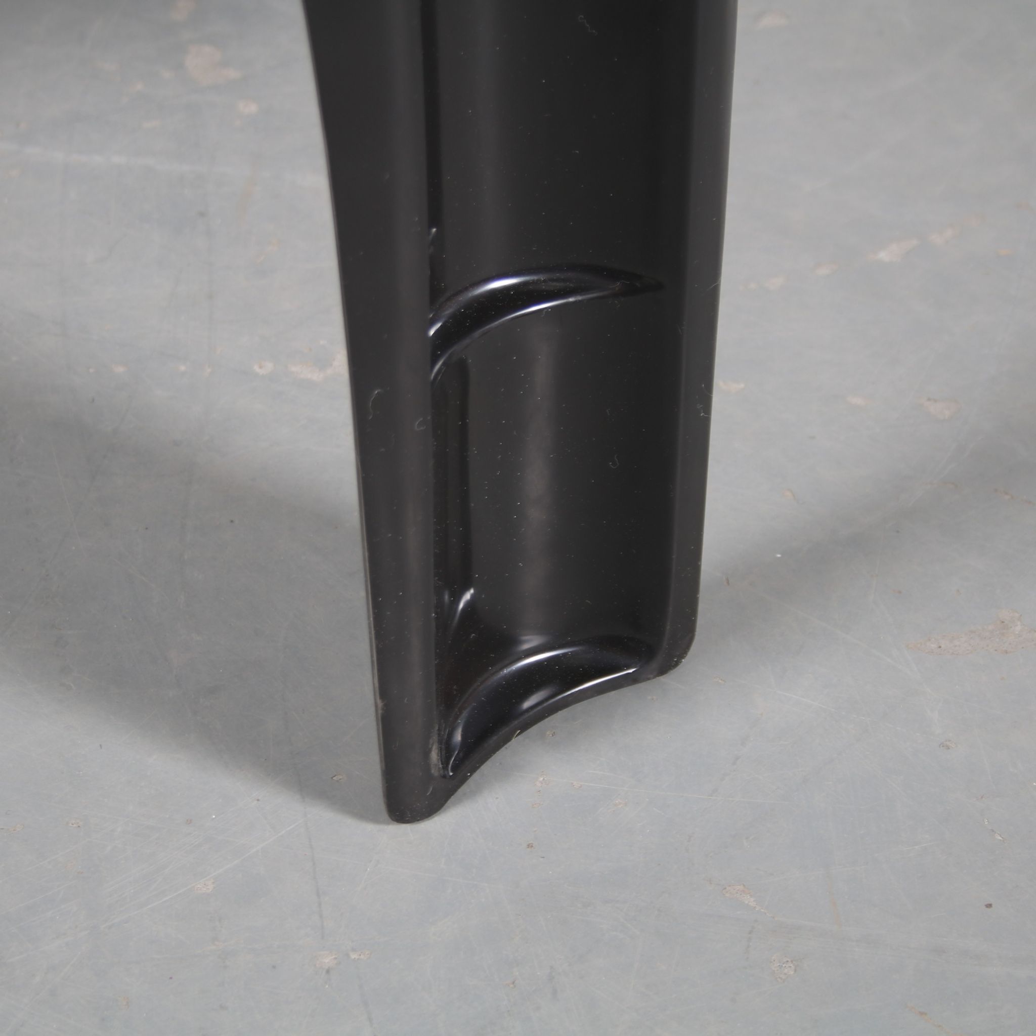 2000s Black “Casalino” stool by Alexander Begge for Casala, Germany