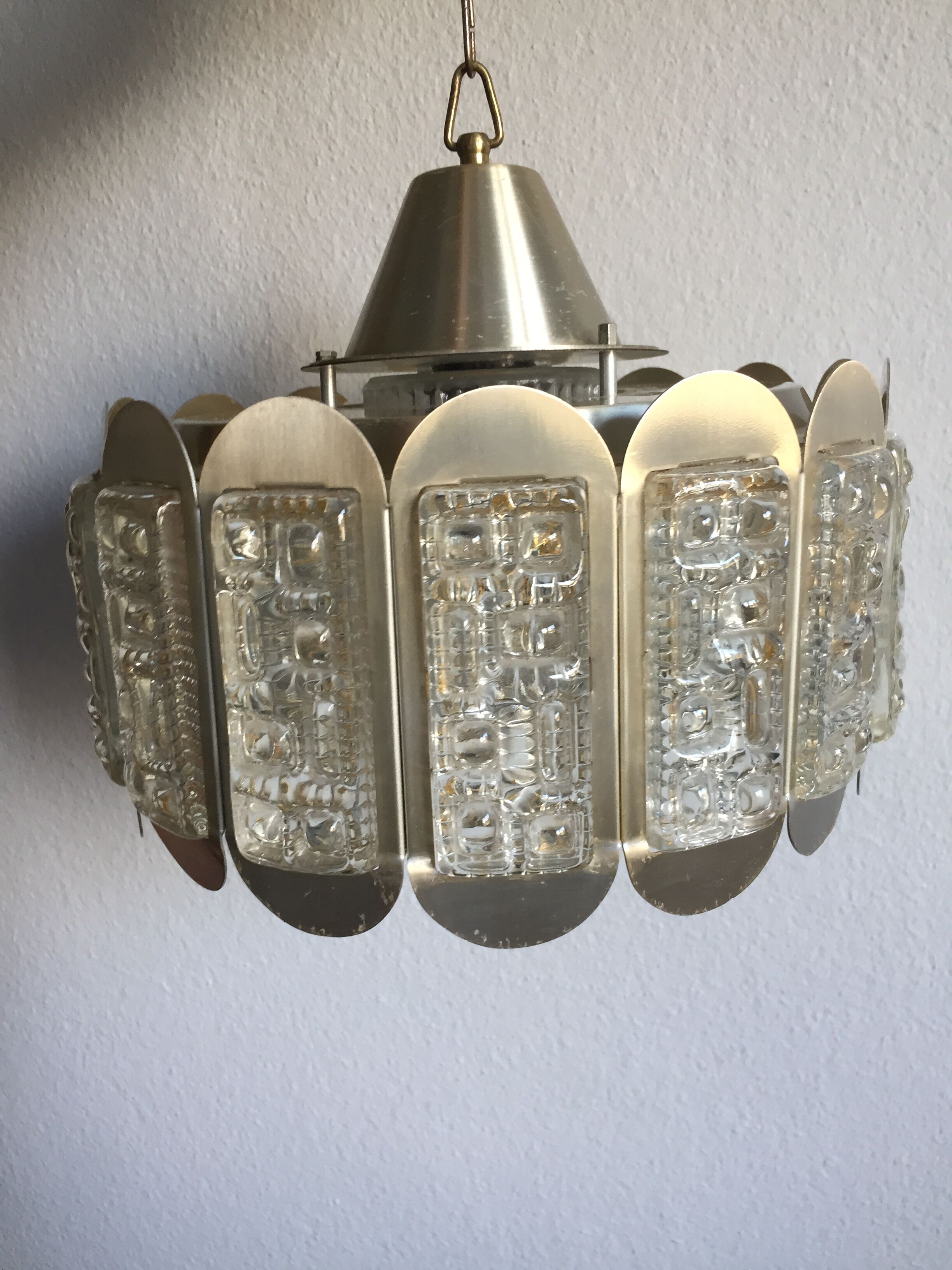 Scandinavian hanging lamp 1960