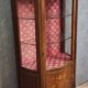 Antique Louis XV style display cabinet, in richly inlaid rosewood