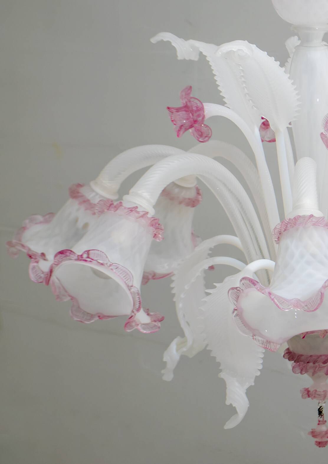 20th Century Modern Venetian Murano Glass Chandelier "Ca'rezzonico", 1960