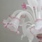 20th Century Modern Venetian Murano Glass Chandelier "Ca'rezzonico", 1960