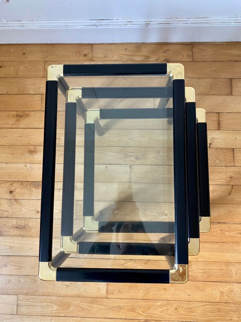 Pull-out coffee tables from the 70s