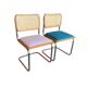 Pair of B32 Cesca chairs by Marcel Breuer, 1970s