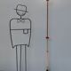 Glass, Brass, Aluminum, Copper and Iron Floor Lamp, 2021