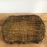 Golden venetian tray