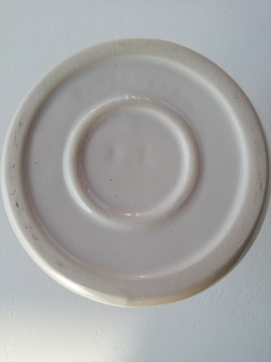 Rhoda stoneware clouds candle holder