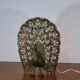 Lampe paon vintage