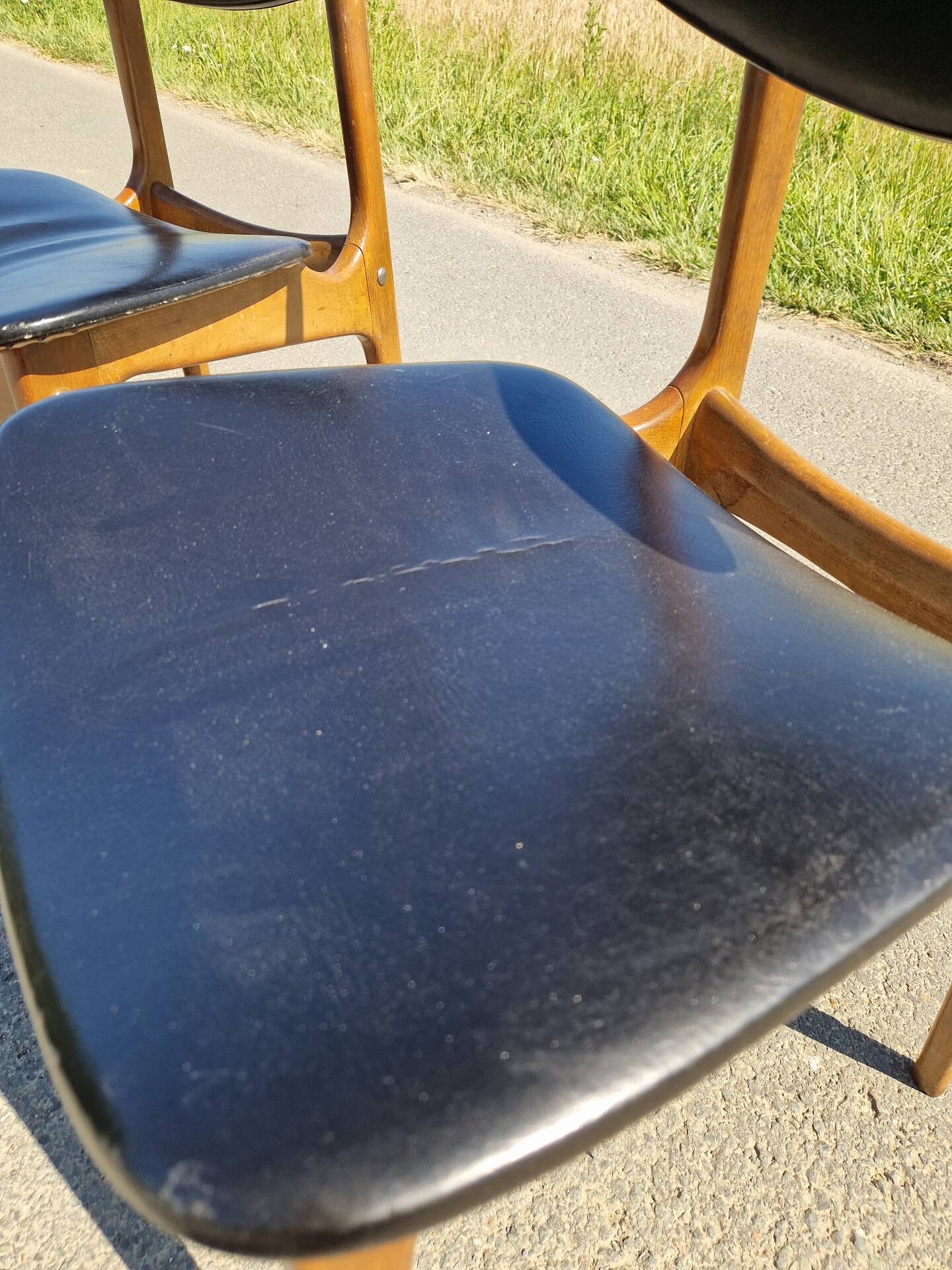Lot de 2 chaises scandinaves