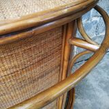 Rattan bar