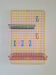 Vintage organiser, storage grid, wall cabinet