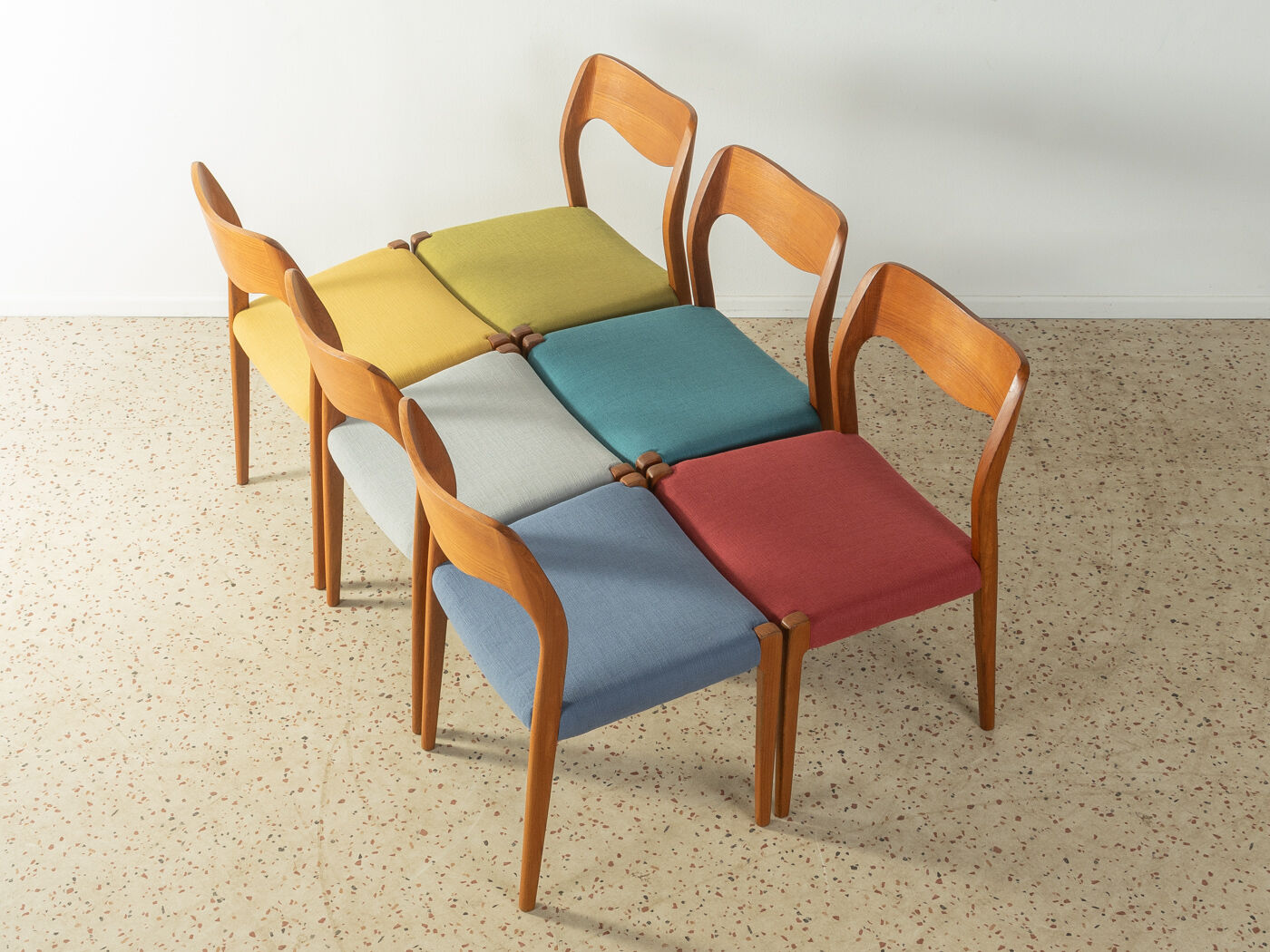 1950s Dining chairs, Nils O. Møller