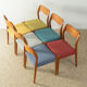 1950s Dining chairs, Nils O. Møller