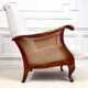 Vintage shepherdess armchair