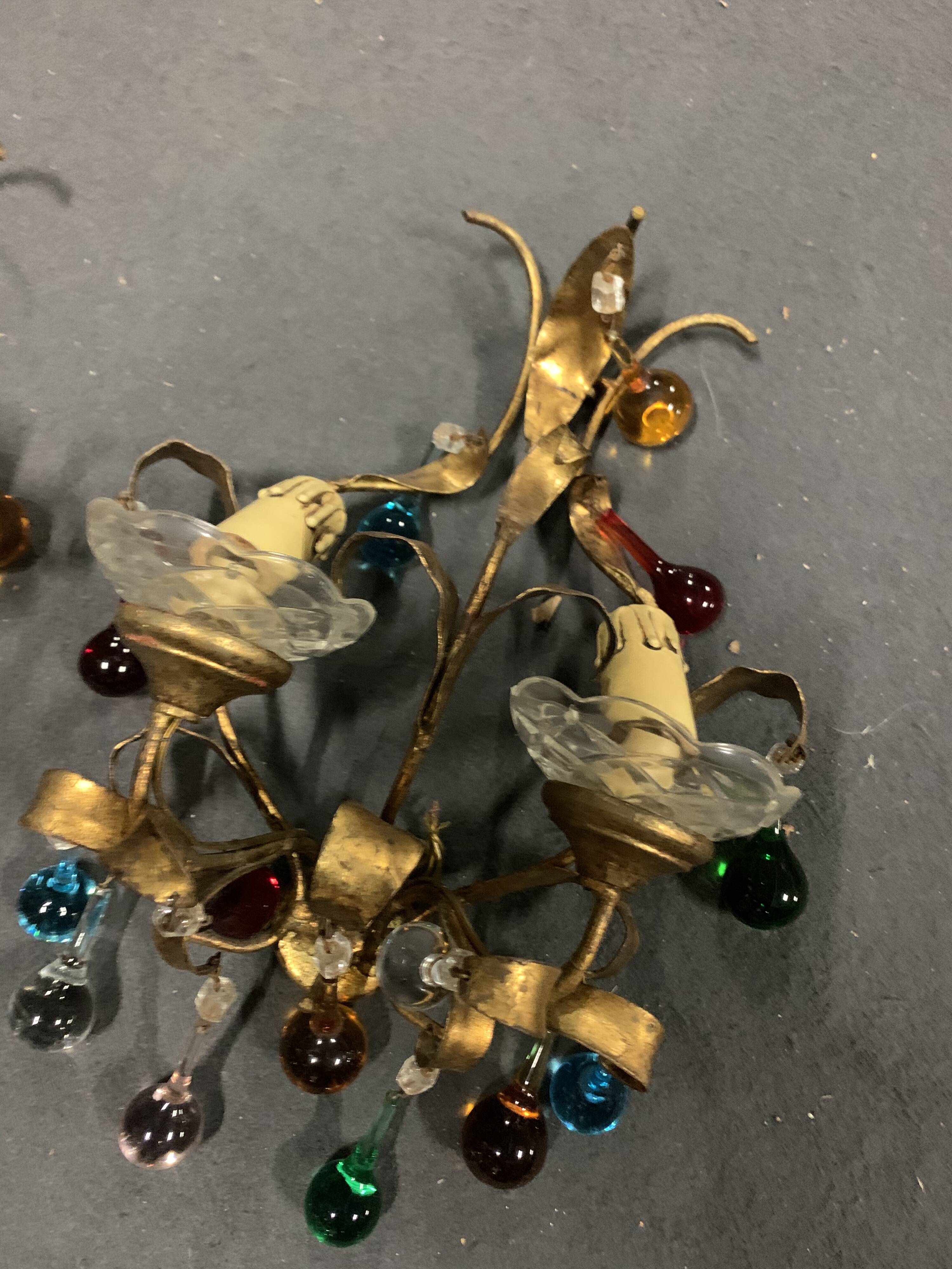 Pair of Venetian appliques