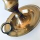 Brass candlestick