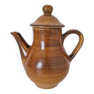 Théière en grès vintage