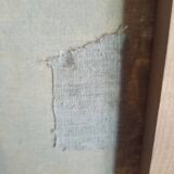 Huile sur toile montée sur châssis