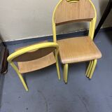 School Chairs Vintage Style
