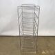 Metal bottle shelf locker