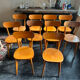 Set of 10 bistro chairs