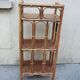 Old Small Rattan Shelf 3 Levels