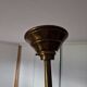 Lustre said metal chandelier with 3 lights in hunting horns.
