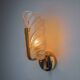 "Leaf" sconces by Carl Fagerlund, Murano glass, Germany, 1970