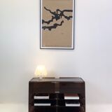 Hi-fi furniture "Roche Bobois" plexiglass, 1970s