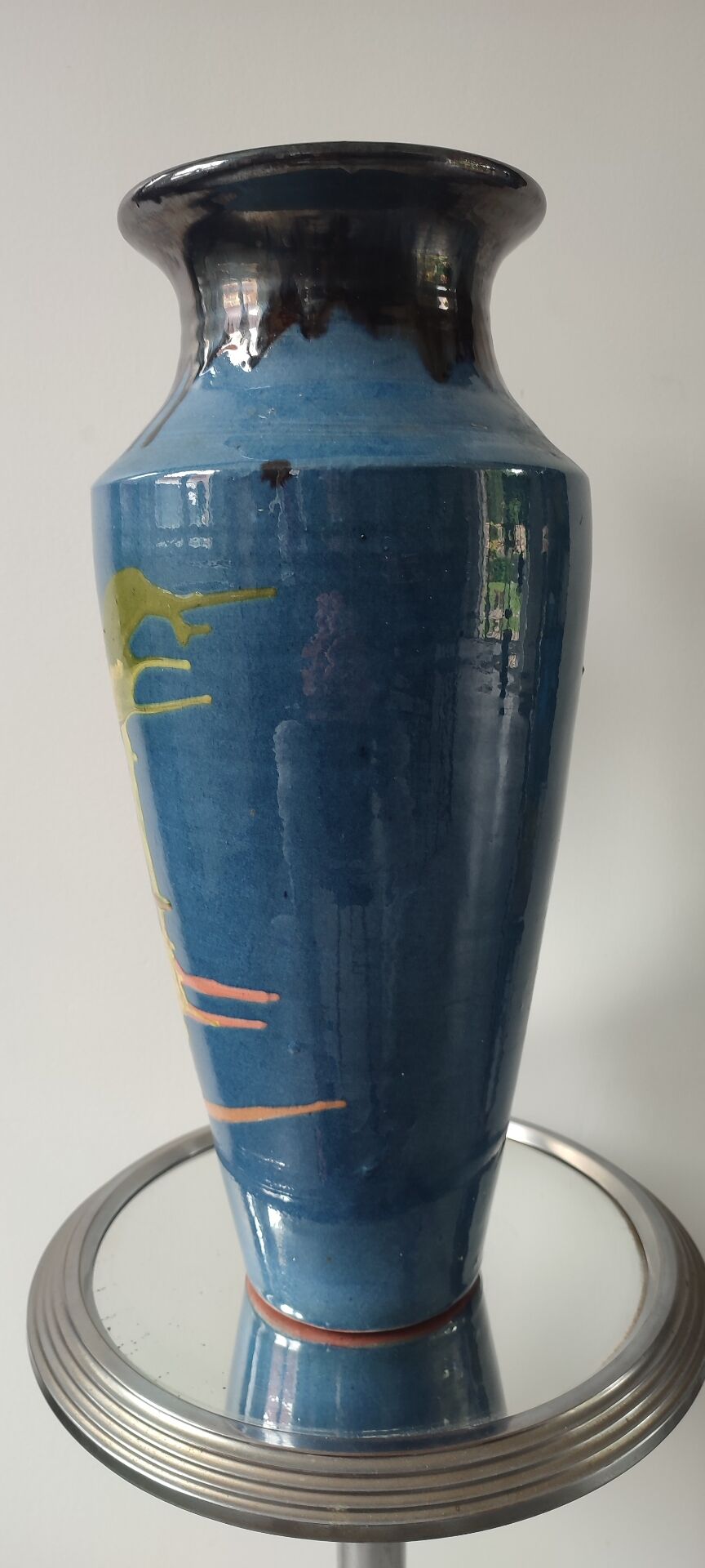Large ceramic vase of 39 cm Atelier Thomas BUXÓ (1970)
