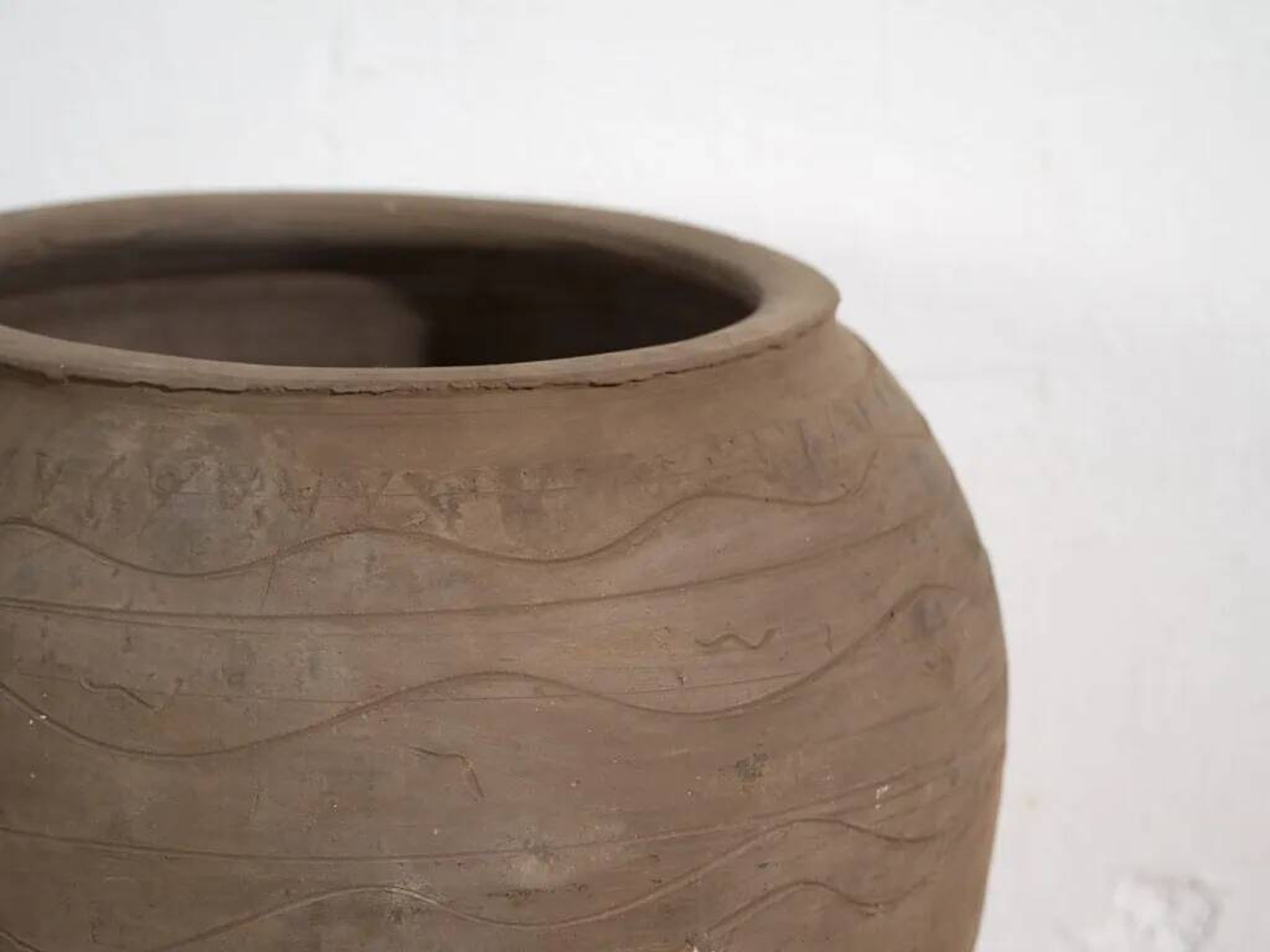 Vase ancien en céramique (c.1900) #13