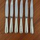 Set of 19th century Christofle silver plated knives