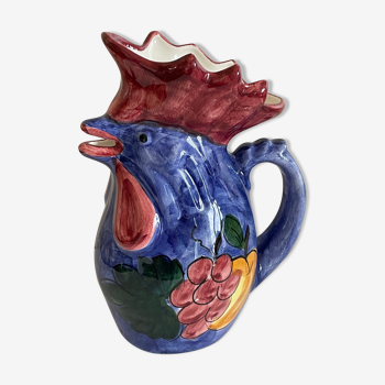 Pichet vase coq