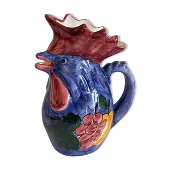 Pitcher vase rooster