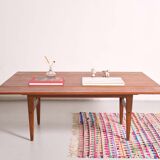 Danish vintage table Kai Kristiansen "Elevator" - convertible high table