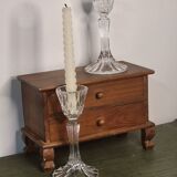 Crystal candle holder