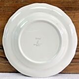 6 soup plates Longchamp Decors Moustiers Olérys